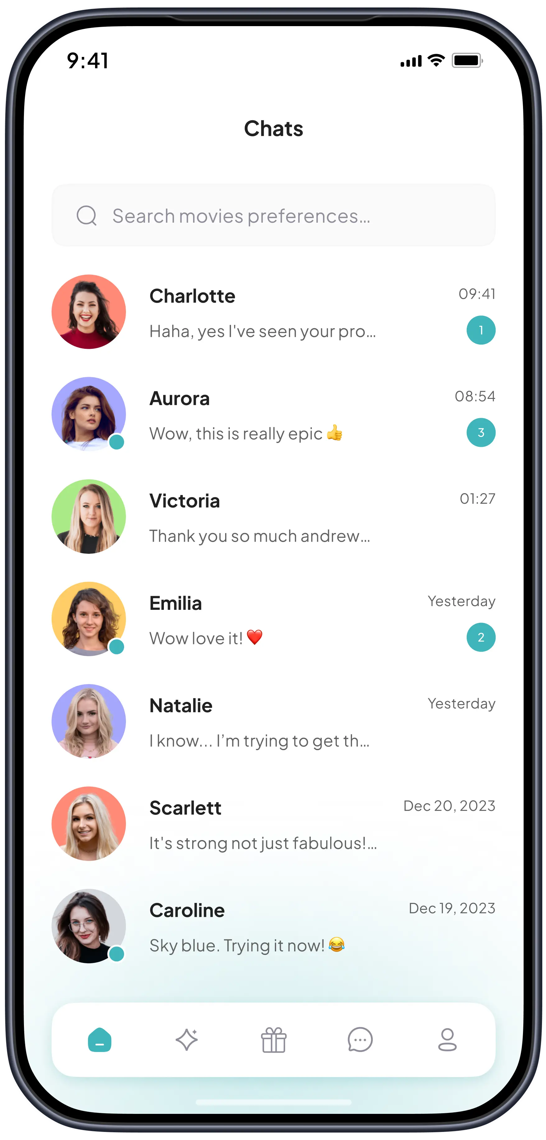 App Screen Left 7